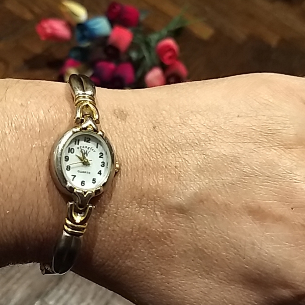 ❤️FINALPRICE❤️Wrangler watch two tone gold🧡and silver
